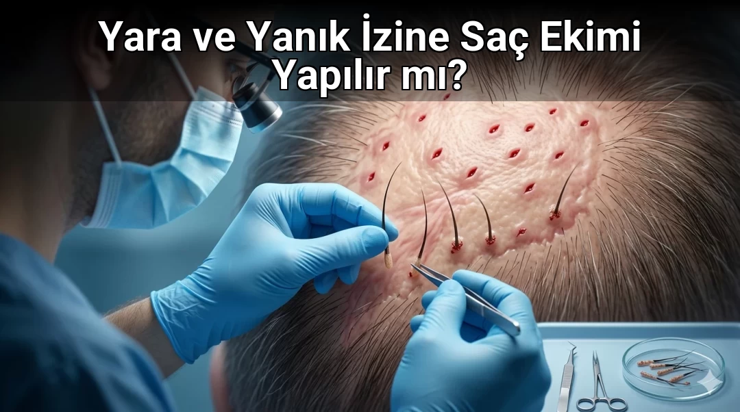 Yara ve Yanık İzine Saç Ekimi Yapılır mı?